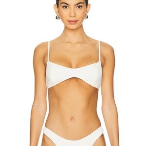 House of Harlow 1960 x Revolve Helsi Top Ivory Sz M